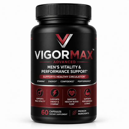 VigorMax™ – Advanced Men’s Vitality, Stamina & Performance Support